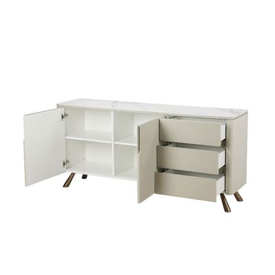 Arthur Buffet Cabinet - White / Grey